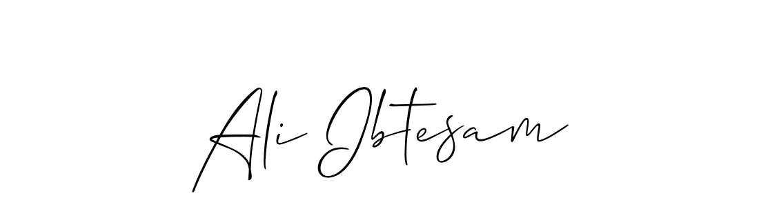 Also You can easily find your signature by using the search form. We will create Ali Ibtesam name handwritten signature images for you free of cost using Allison_Script sign style. Ali Ibtesam signature style 2 images and pictures png