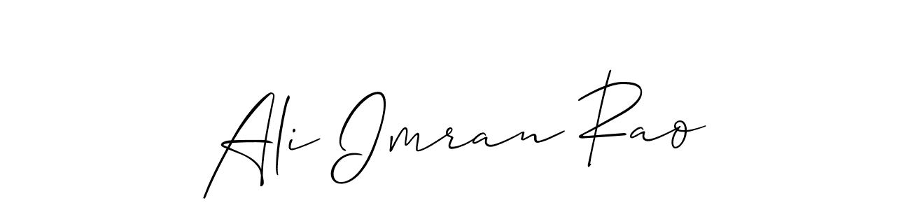 Best and Professional Signature Style for Ali Imran Rao. Allison_Script Best Signature Style Collection. Ali Imran Rao signature style 2 images and pictures png