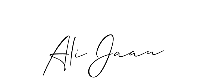 How to Draw Ali Jaan signature style? Allison_Script is a latest design signature styles for name Ali Jaan. Ali Jaan signature style 2 images and pictures png