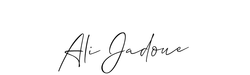 See photos of Ali Jadoue official signature by Spectra . Check more albums & portfolios. Read reviews & check more about Allison_Script font. Ali Jadoue signature style 2 images and pictures png