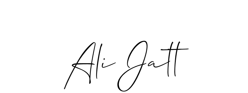 Once you've used our free online signature maker to create your best signature Allison_Script style, it's time to enjoy all of the benefits that Ali Jatt name signing documents. Ali Jatt signature style 2 images and pictures png