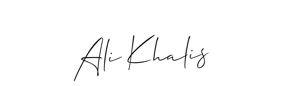 Check out images of Autograph of Ali Khalis name. Actor Ali Khalis Signature Style. Allison_Script is a professional sign style online. Ali Khalis signature style 2 images and pictures png
