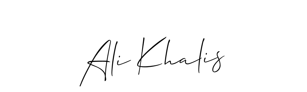 Make a short Ali Khalis signature style. Manage your documents anywhere anytime using Allison_Script. Create and add eSignatures, submit forms, share and send files easily. Ali Khalis signature style 2 images and pictures png