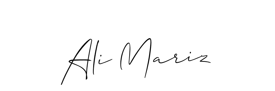 This is the best signature style for the Ali Mariz name. Also you like these signature font (Allison_Script). Mix name signature. Ali Mariz signature style 2 images and pictures png