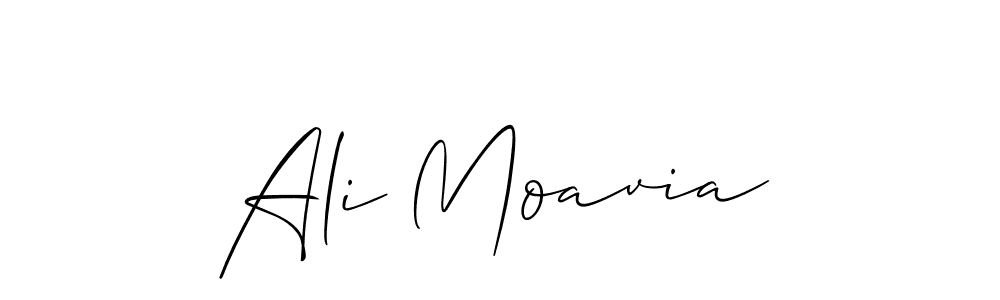 Best and Professional Signature Style for Ali Moavia. Allison_Script Best Signature Style Collection. Ali Moavia signature style 2 images and pictures png