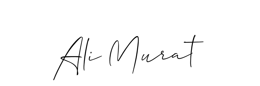 Create a beautiful signature design for name Ali Murat. With this signature (Allison_Script) fonts, you can make a handwritten signature for free. Ali Murat signature style 2 images and pictures png