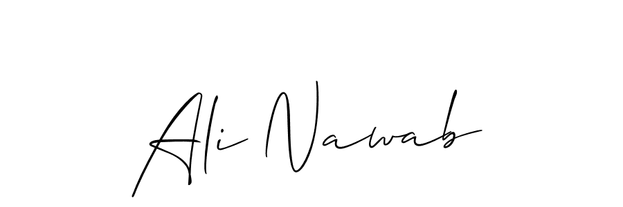 Also You can easily find your signature by using the search form. We will create Ali Nawab name handwritten signature images for you free of cost using Allison_Script sign style. Ali Nawab signature style 2 images and pictures png