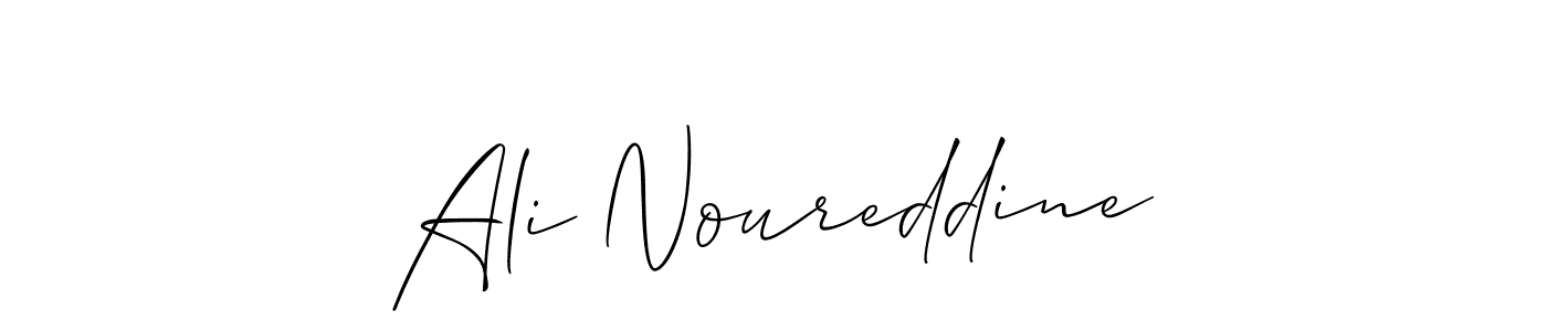 How to Draw Ali Noureddine signature style? Allison_Script is a latest design signature styles for name Ali Noureddine. Ali Noureddine signature style 2 images and pictures png
