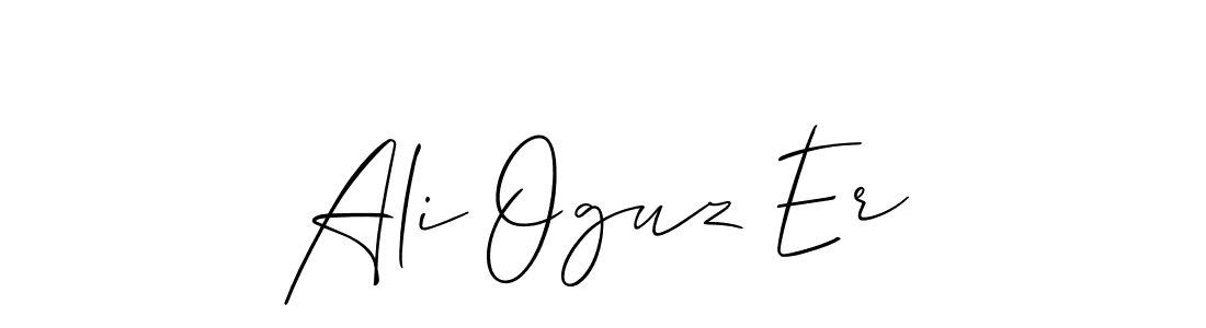 It looks lik you need a new signature style for name Ali Oguz Er. Design unique handwritten (Allison_Script) signature with our free signature maker in just a few clicks. Ali Oguz Er signature style 2 images and pictures png