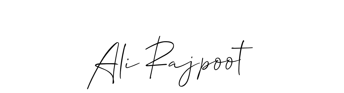 Similarly Allison_Script is the best handwritten signature design. Signature creator online .You can use it as an online autograph creator for name Ali Rajpoot. Ali Rajpoot signature style 2 images and pictures png