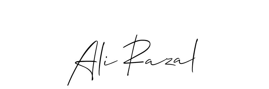 Once you've used our free online signature maker to create your best signature Allison_Script style, it's time to enjoy all of the benefits that Ali Razal name signing documents. Ali Razal signature style 2 images and pictures png