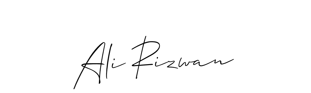 You can use this online signature creator to create a handwritten signature for the name Ali Rizwan. This is the best online autograph maker. Ali Rizwan signature style 2 images and pictures png