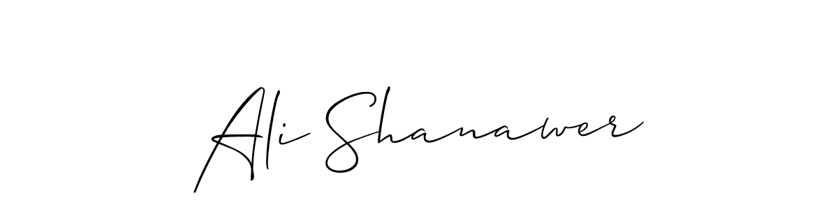 if you are searching for the best signature style for your name Ali Shanawer. so please give up your signature search. here we have designed multiple signature styles  using Allison_Script. Ali Shanawer signature style 2 images and pictures png