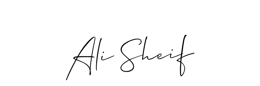 This is the best signature style for the Ali Sheif name. Also you like these signature font (Allison_Script). Mix name signature. Ali Sheif signature style 2 images and pictures png