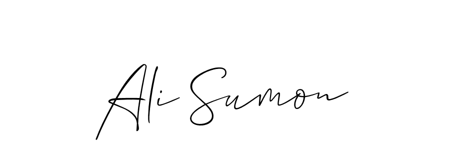 This is the best signature style for the Ali Sumon name. Also you like these signature font (Allison_Script). Mix name signature. Ali Sumon signature style 2 images and pictures png