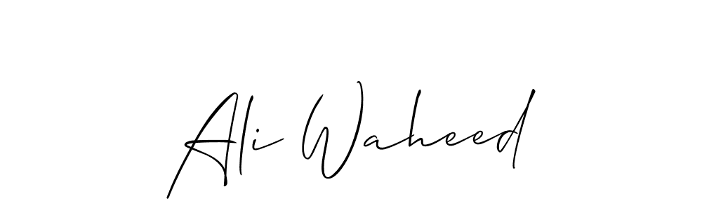 Once you've used our free online signature maker to create your best signature Allison_Script style, it's time to enjoy all of the benefits that Ali Waheed name signing documents. Ali Waheed signature style 2 images and pictures png