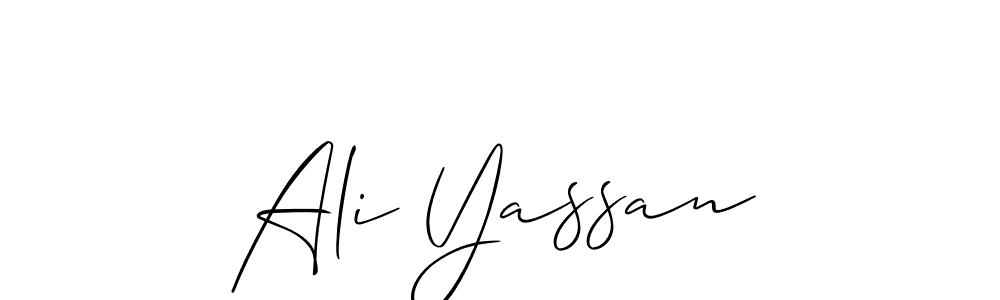 Here are the top 10 professional signature styles for the name Ali Yassan. These are the best autograph styles you can use for your name. Ali Yassan signature style 2 images and pictures png