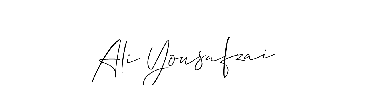 Make a beautiful signature design for name Ali Yousafzai. Use this online signature maker to create a handwritten signature for free. Ali Yousafzai signature style 2 images and pictures png