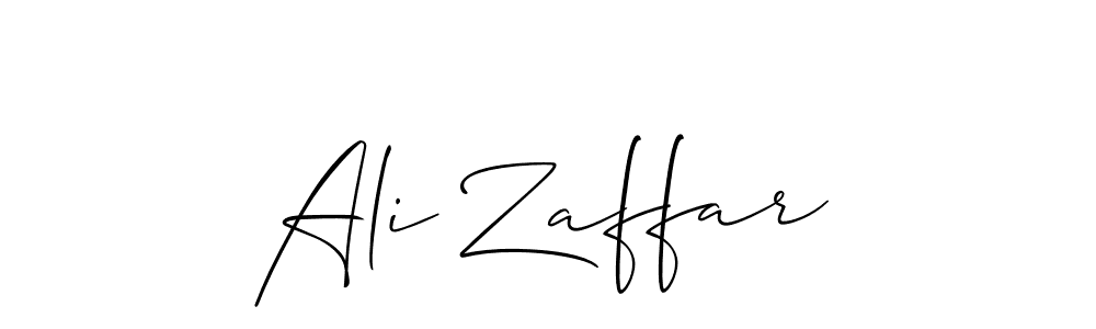 Make a beautiful signature design for name Ali Zaffar. Use this online signature maker to create a handwritten signature for free. Ali Zaffar signature style 2 images and pictures png