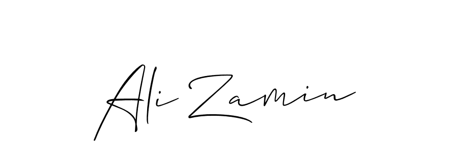 Similarly Allison_Script is the best handwritten signature design. Signature creator online .You can use it as an online autograph creator for name Ali Zamin. Ali Zamin signature style 2 images and pictures png