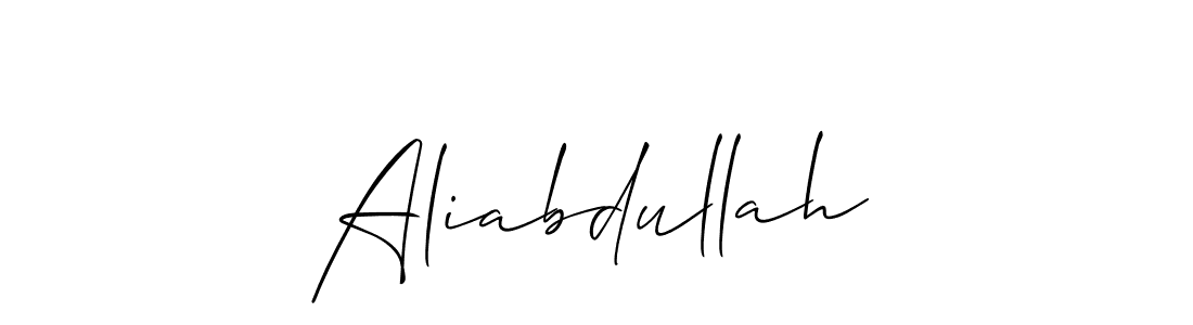 Here are the top 10 professional signature styles for the name Aliabdullah. These are the best autograph styles you can use for your name. Aliabdullah signature style 2 images and pictures png