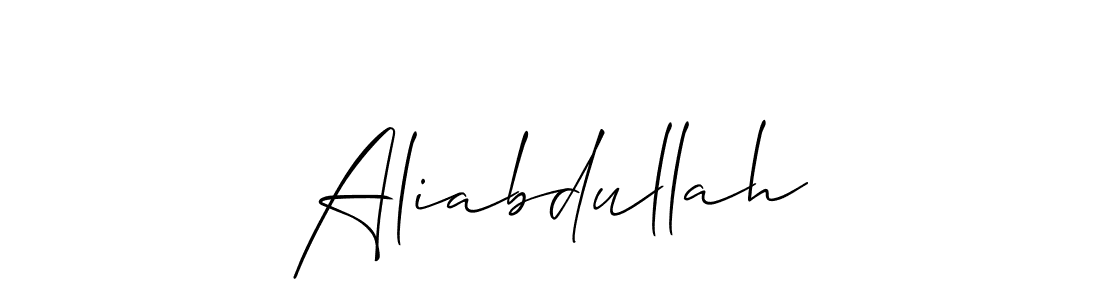 Here are the top 10 professional signature styles for the name Aliabdullah. These are the best autograph styles you can use for your name. Aliabdullah signature style 2 images and pictures png