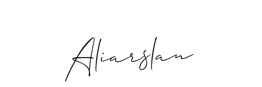 Make a beautiful signature design for name Aliarslan. Use this online signature maker to create a handwritten signature for free. Aliarslan signature style 2 images and pictures png