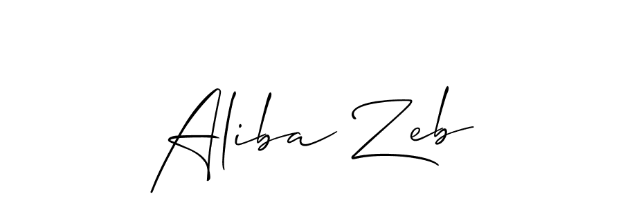 Here are the top 10 professional signature styles for the name Aliba Zeb. These are the best autograph styles you can use for your name. Aliba Zeb signature style 2 images and pictures png