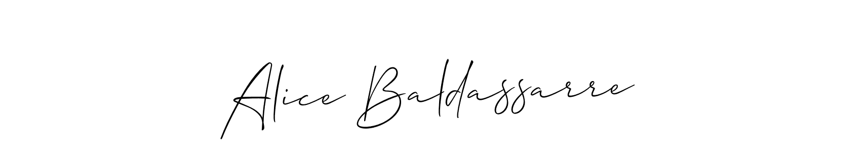 Here are the top 10 professional signature styles for the name Alice Baldassarre. These are the best autograph styles you can use for your name. Alice Baldassarre signature style 2 images and pictures png