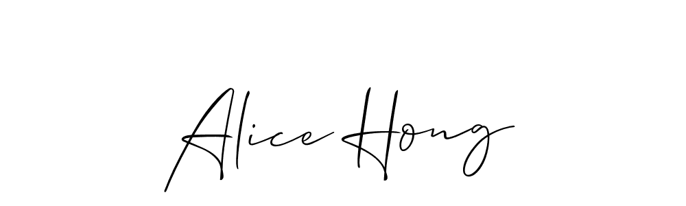 See photos of Alice Hong official signature by Spectra . Check more albums & portfolios. Read reviews & check more about Allison_Script font. Alice Hong signature style 2 images and pictures png