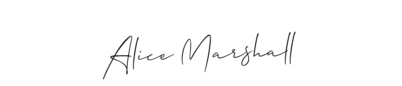 This is the best signature style for the Alice Marshall name. Also you like these signature font (Allison_Script). Mix name signature. Alice Marshall signature style 2 images and pictures png