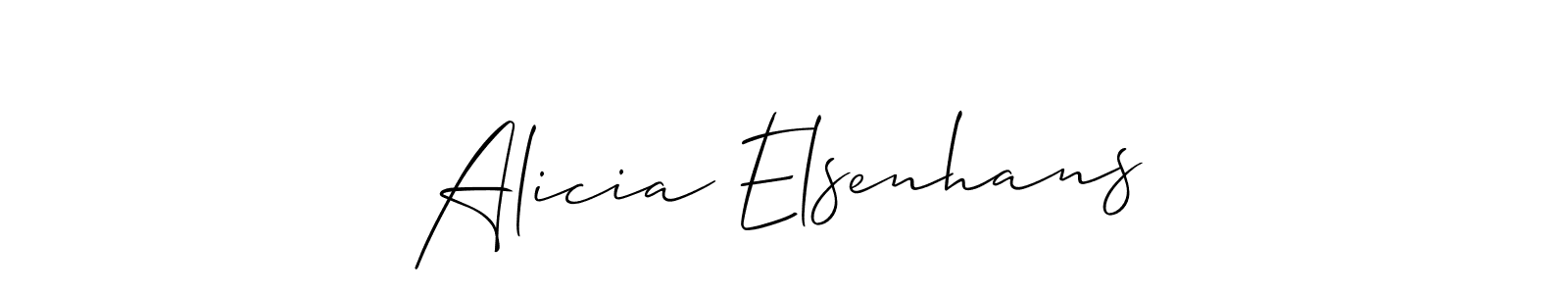 This is the best signature style for the Alicia Elsenhans name. Also you like these signature font (Allison_Script). Mix name signature. Alicia Elsenhans signature style 2 images and pictures png