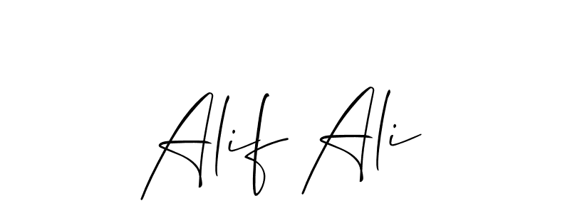 Allison_Script is a professional signature style that is perfect for those who want to add a touch of class to their signature. It is also a great choice for those who want to make their signature more unique. Get Alif Ali name to fancy signature for free. Alif Ali signature style 2 images and pictures png