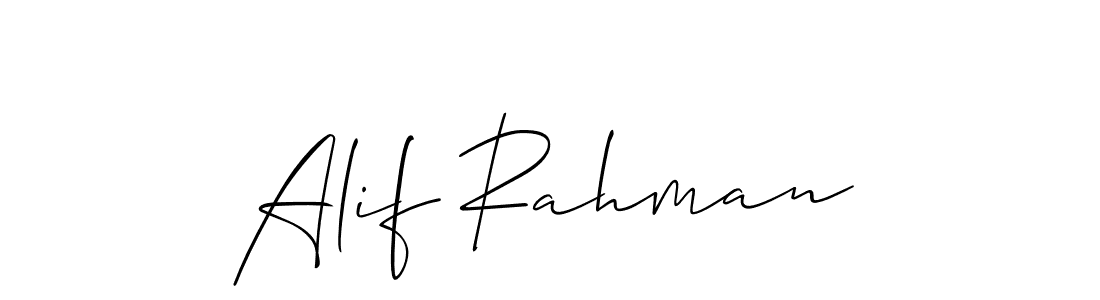 You can use this online signature creator to create a handwritten signature for the name Alif Rahman. This is the best online autograph maker. Alif Rahman signature style 2 images and pictures png