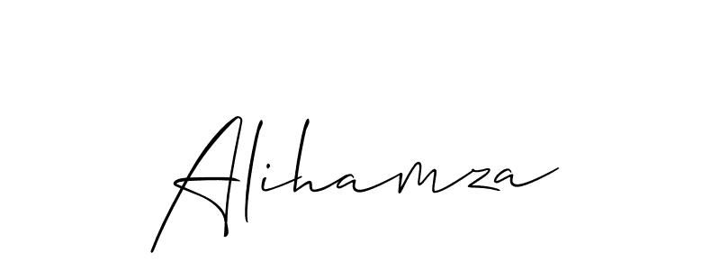 Also we have Alihamza name is the best signature style. Create professional handwritten signature collection using Allison_Script autograph style. Alihamza signature style 2 images and pictures png