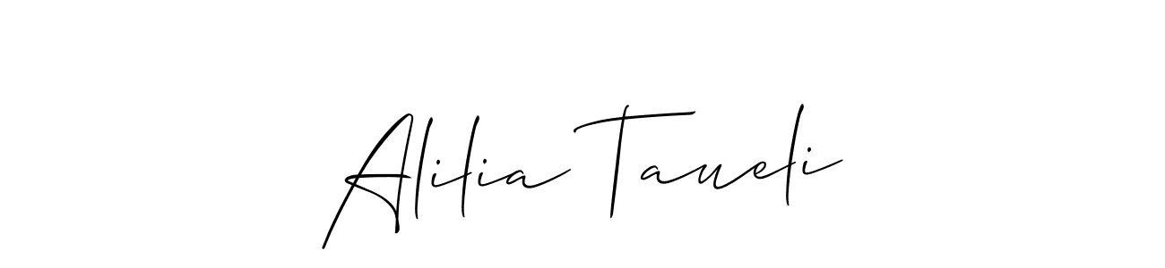 See photos of Alilia Taueli official signature by Spectra . Check more albums & portfolios. Read reviews & check more about Allison_Script font. Alilia Taueli signature style 2 images and pictures png