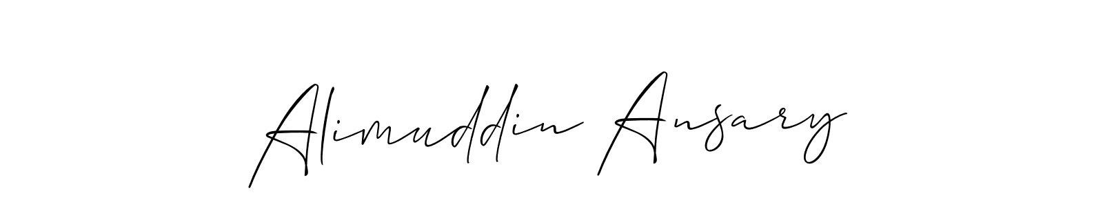 Once you've used our free online signature maker to create your best signature Allison_Script style, it's time to enjoy all of the benefits that Alimuddin Ansary name signing documents. Alimuddin Ansary signature style 2 images and pictures png