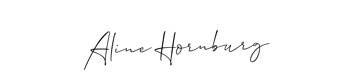 Here are the top 10 professional signature styles for the name Aline Hornburg. These are the best autograph styles you can use for your name. Aline Hornburg signature style 2 images and pictures png