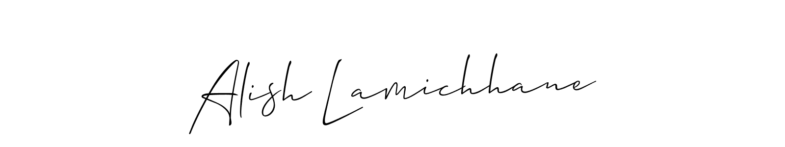 You can use this online signature creator to create a handwritten signature for the name Alish Lamichhane. This is the best online autograph maker. Alish Lamichhane signature style 2 images and pictures png