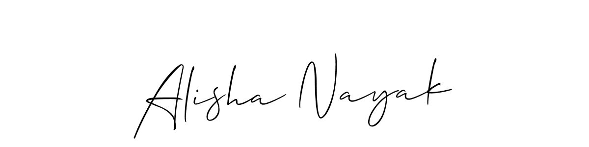 How to Draw Alisha Nayak signature style? Allison_Script is a latest design signature styles for name Alisha Nayak. Alisha Nayak signature style 2 images and pictures png