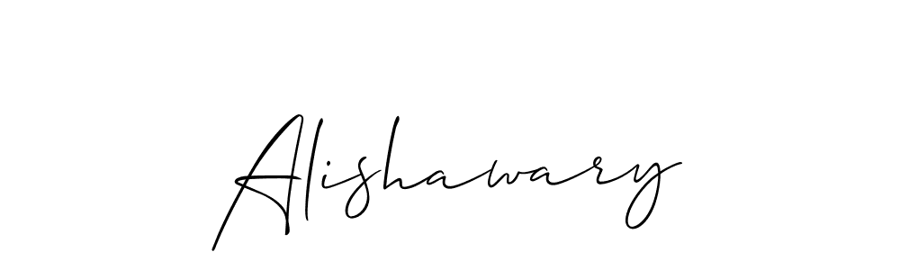 Alishawary stylish signature style. Best Handwritten Sign (Allison_Script) for my name. Handwritten Signature Collection Ideas for my name Alishawary. Alishawary signature style 2 images and pictures png