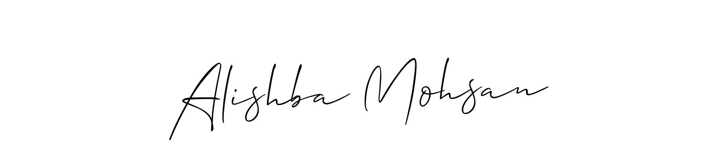 Best and Professional Signature Style for Alishba Mohsan. Allison_Script Best Signature Style Collection. Alishba Mohsan signature style 2 images and pictures png