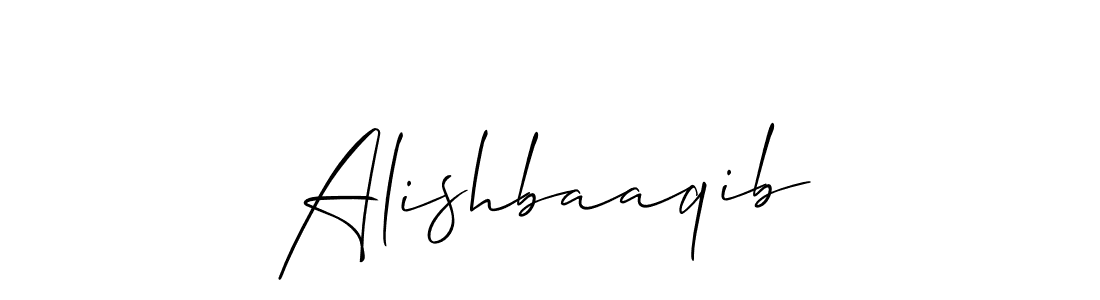 if you are searching for the best signature style for your name Alishbaaqib. so please give up your signature search. here we have designed multiple signature styles  using Allison_Script. Alishbaaqib signature style 2 images and pictures png