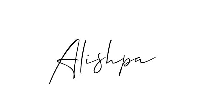 Make a short Alishpa signature style. Manage your documents anywhere anytime using Allison_Script. Create and add eSignatures, submit forms, share and send files easily. Alishpa signature style 2 images and pictures png