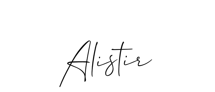 Allison_Script is a professional signature style that is perfect for those who want to add a touch of class to their signature. It is also a great choice for those who want to make their signature more unique. Get Alistir name to fancy signature for free. Alistir signature style 2 images and pictures png