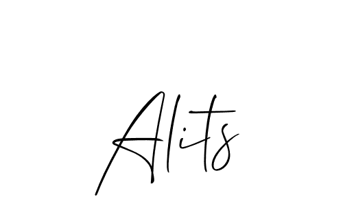 You can use this online signature creator to create a handwritten signature for the name Alits. This is the best online autograph maker. Alits signature style 2 images and pictures png