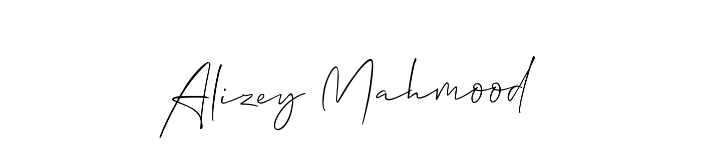 This is the best signature style for the Alizey Mahmood name. Also you like these signature font (Allison_Script). Mix name signature. Alizey Mahmood signature style 2 images and pictures png