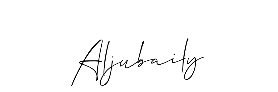 Make a short Aljubaily signature style. Manage your documents anywhere anytime using Allison_Script. Create and add eSignatures, submit forms, share and send files easily. Aljubaily signature style 2 images and pictures png