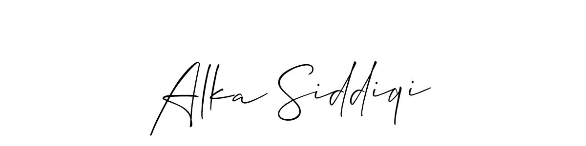 Check out images of Autograph of Alka Siddiqi name. Actor Alka Siddiqi Signature Style. Allison_Script is a professional sign style online. Alka Siddiqi signature style 2 images and pictures png