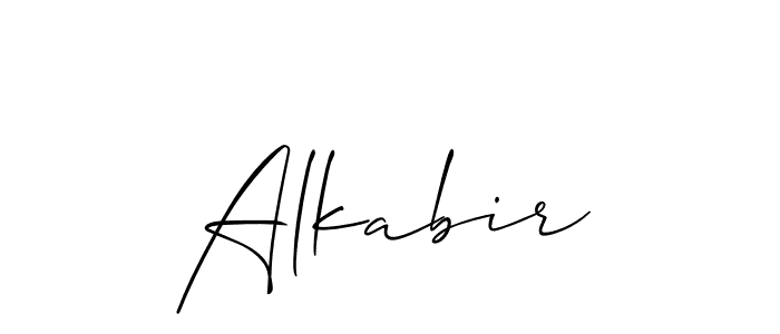 Best and Professional Signature Style for Alkabir. Allison_Script Best Signature Style Collection. Alkabir signature style 2 images and pictures png